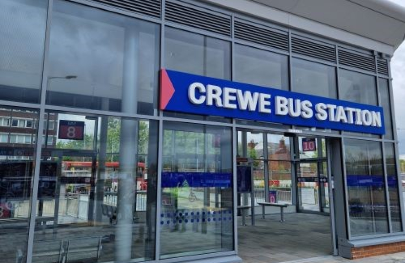 New Crewe Bus Station Opens