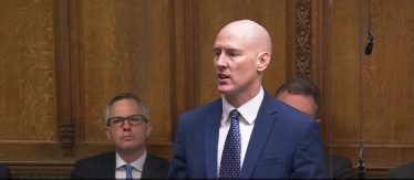 Kieran speaking during PMQs, 4th December 2024